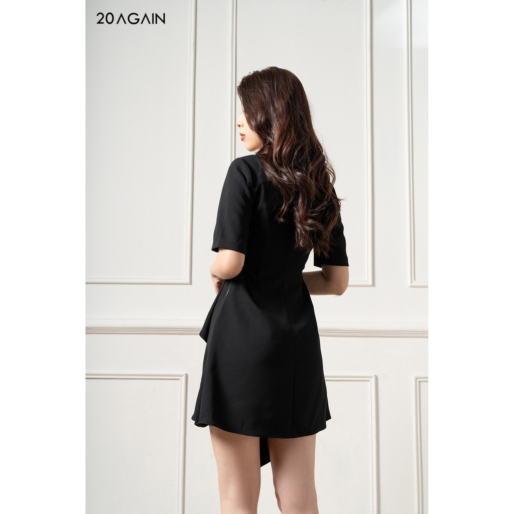 Đầm dài Cổ Tròn Vạt Lệch 20Again DDA0794 | BigBuy360 - bigbuy360.vn