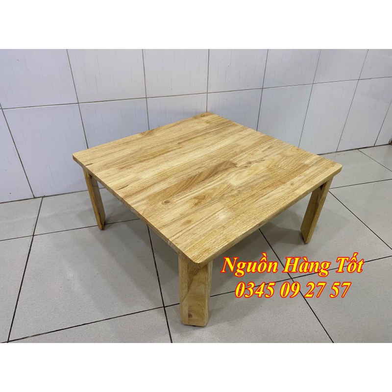 Bàn Làm Việc 70x50cm Chân Gỗ Phong Cách Hiện Đại Ngồi Bệt Xếp Gọn