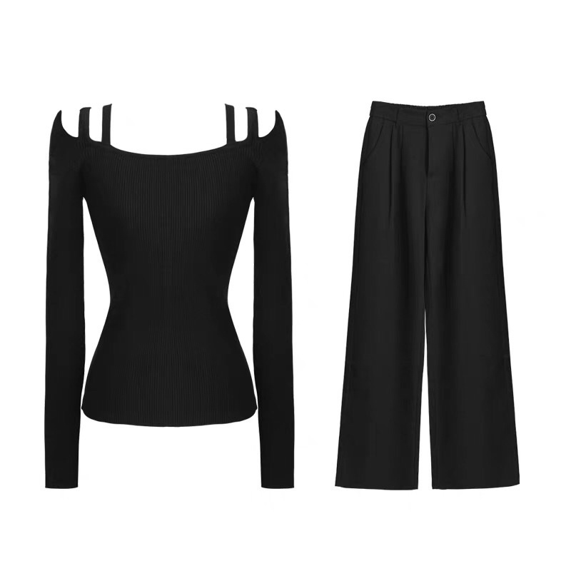 Áo len cut out body hot trend