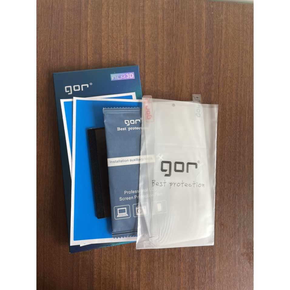 Bộ 2 dán màn hình Xiaomi 12 / 12S/ 12X hiệu Gor dẻo Full màn ôm 3D trong suốt