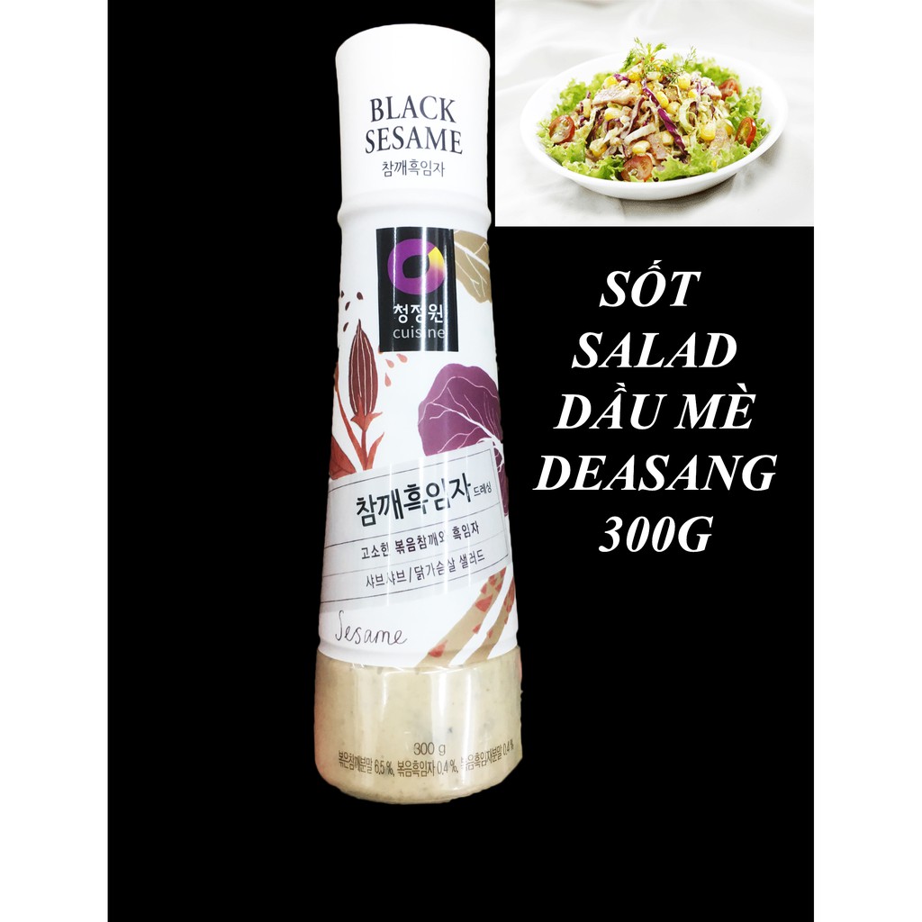 SỐT SALAD DẦU MÈ DEASANG HÀN QUỐC CHAI 300G giá rẻ