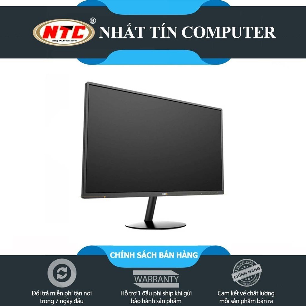 Màn hình máy tính HKC M21A6 21.5'' FHD LED - kết nối VGA/DVI (Đen)