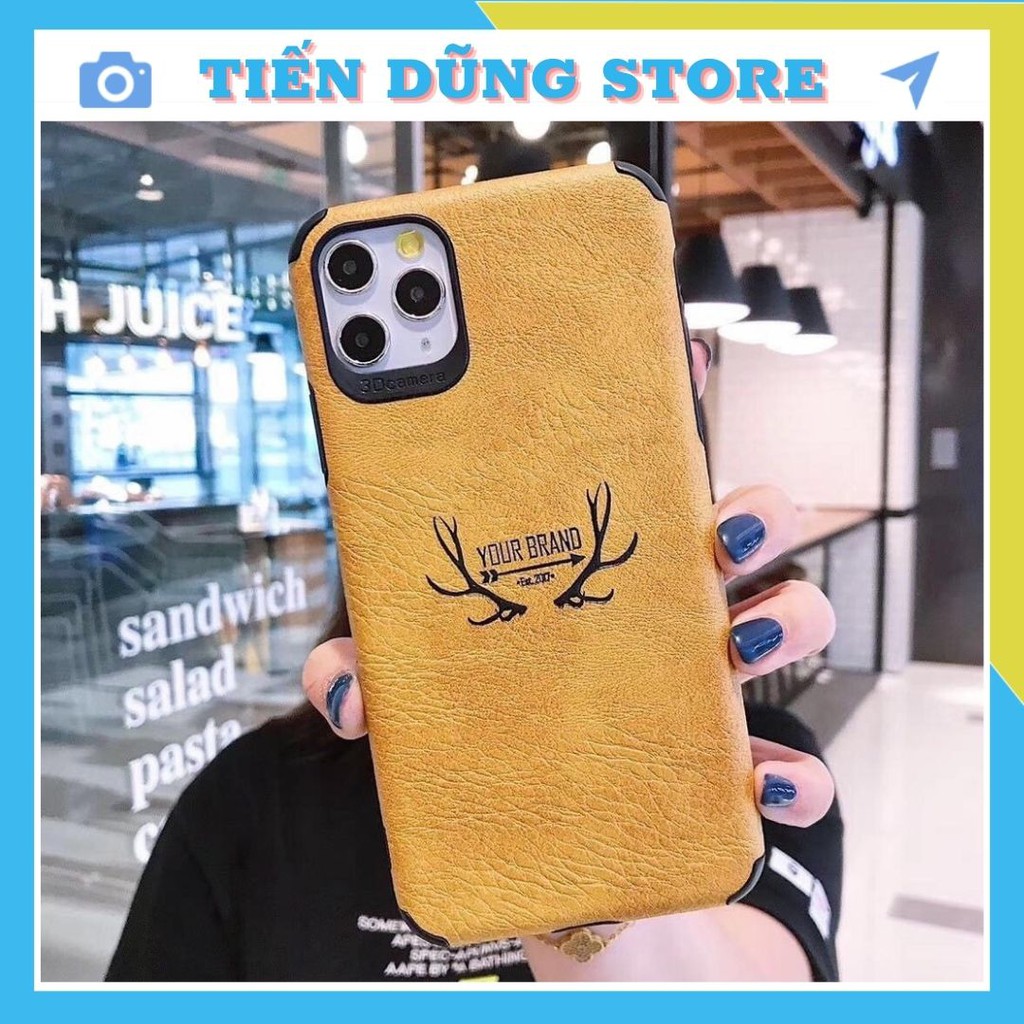 Ốp Lưng - Ốp Iphone Da LoGo Huơu Cho iphone 6/6plus/7/7plus/8/8plus/x/xsmaxx/11/11pro max/ip12/12promax