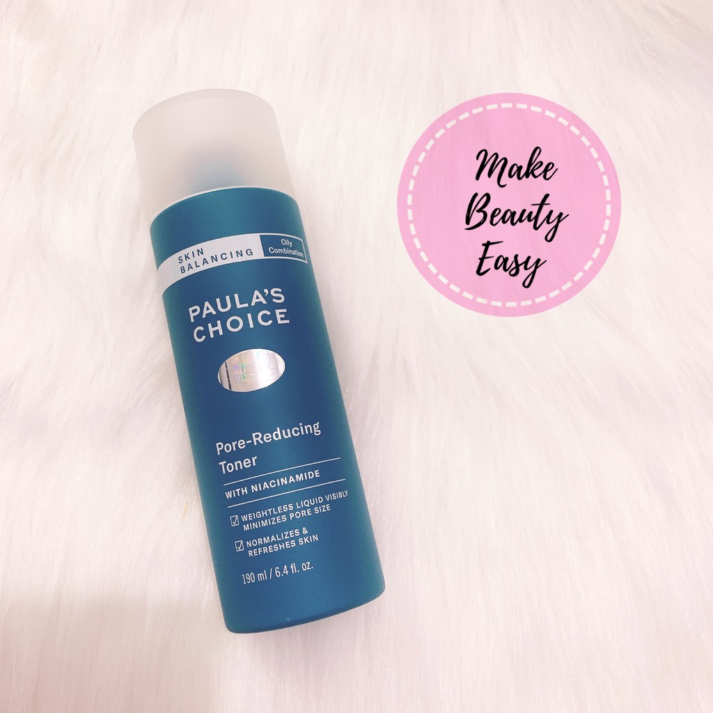 Toner dành cho da dầu paula's choice Skin Balancing Pore Reducing Toner