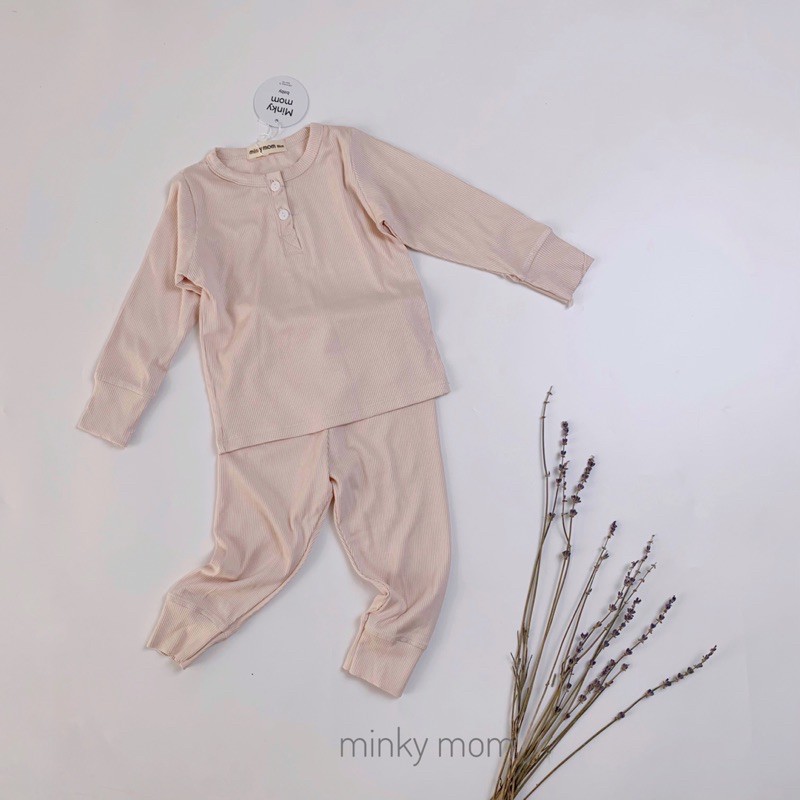 BỘ DÀI TAY LEN TĂM CHUẨN XỊN MINKYMOM