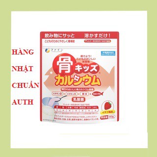 CANXI CÁ TUYẾT NHẬT BẢN VỊ DÂU DẠNG TÚI 140g