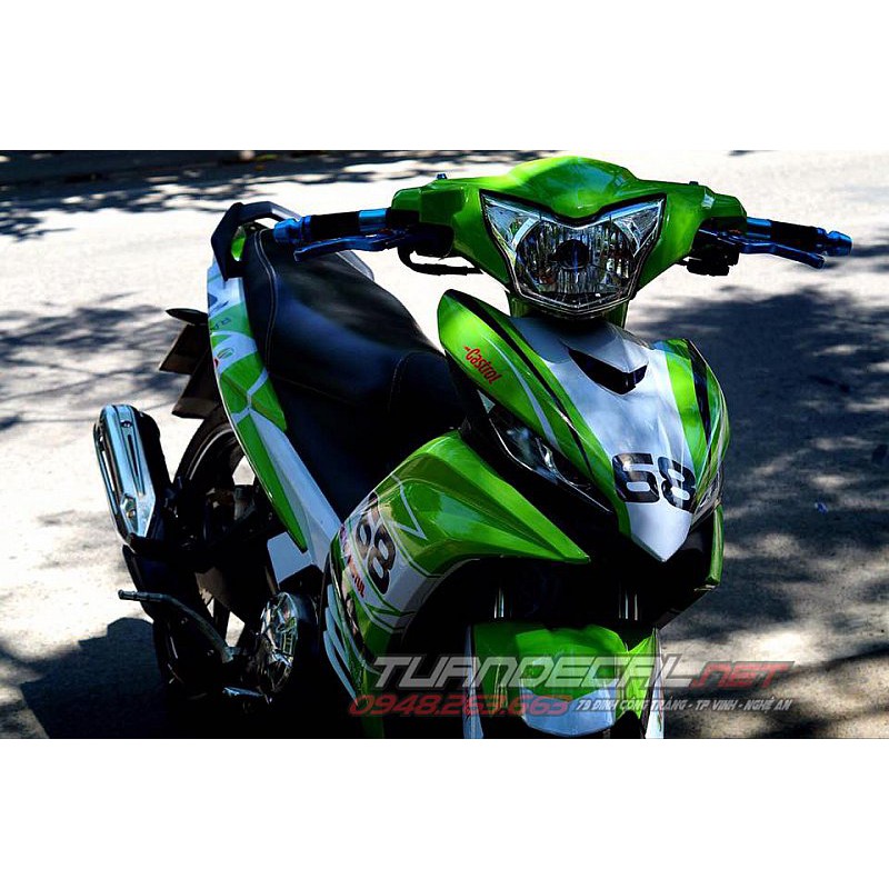 Tem Trùm Exciter 135 Castrol