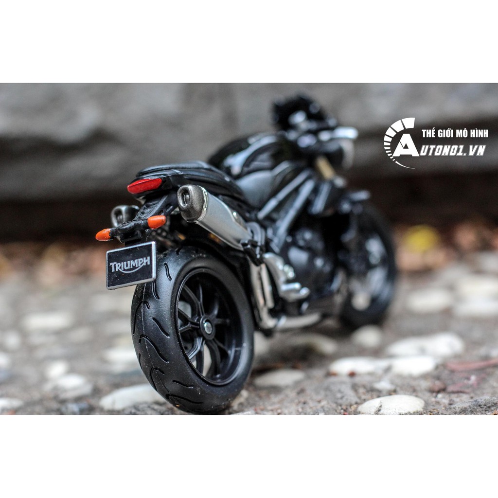 MÔ HÌNH XE TRIUMPH SPEED TRIPLE 2011 1:18 BBURAGO 6169