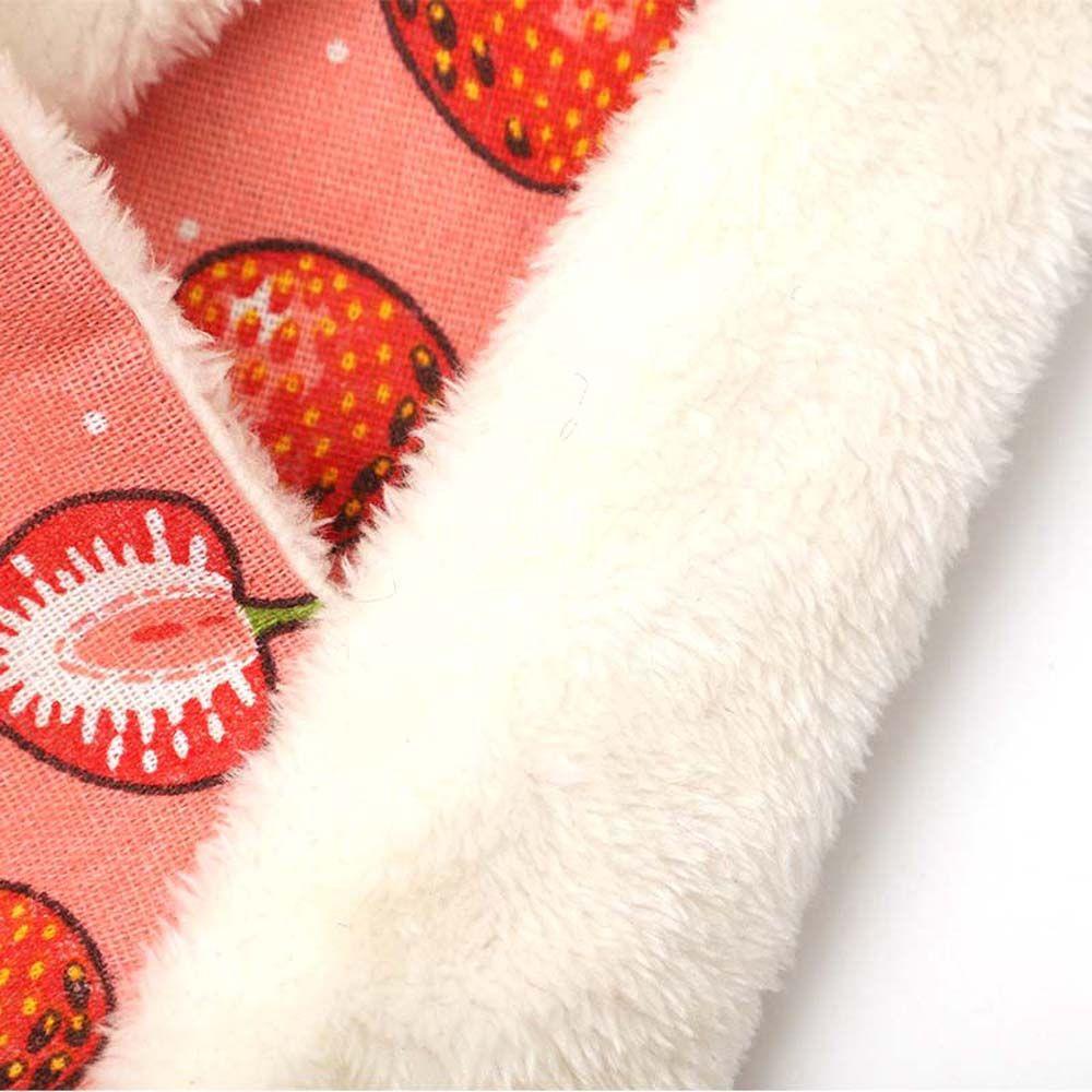 AUGUSTINA Võng Treo Giữ Ấm Mùa Đông Hai Lớp Dành Cho Chuột Hamster