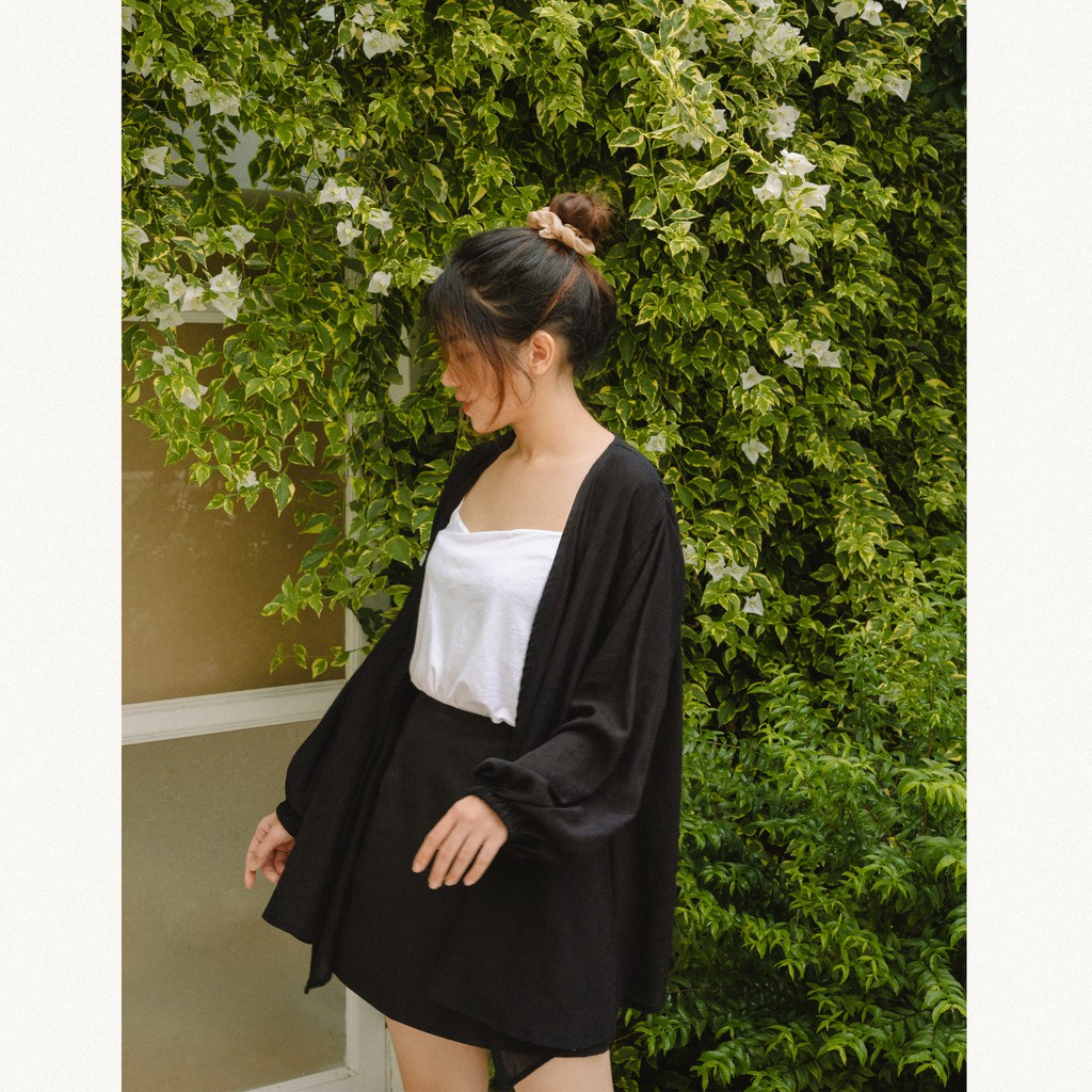 Aó khoác tay phông KEM-suri kimono - AKTP  hangkao closet | BigBuy360 - bigbuy360.vn