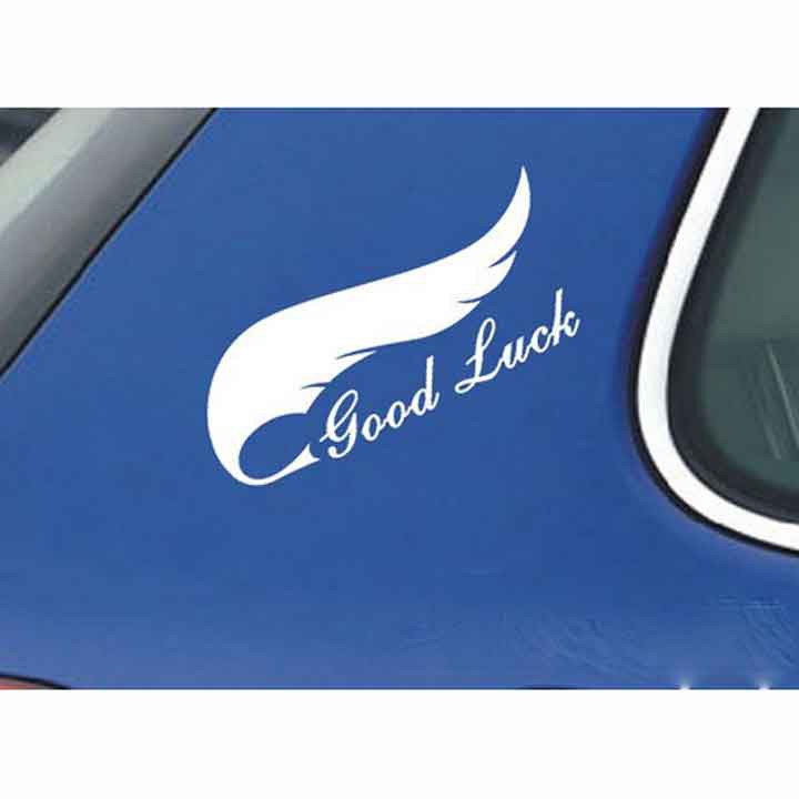 Sticker Nhãn Dán Xe Good Luck