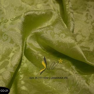 Vải lụa vân con sò