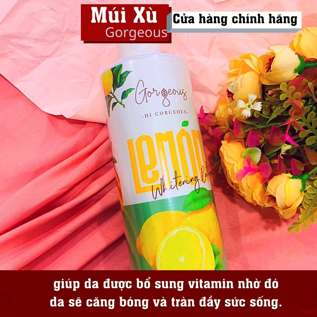Sữa Tắm Chanh Múi Xù The Gorgeous