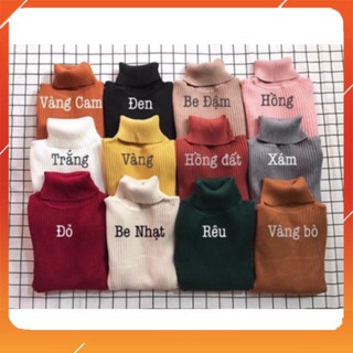 Áo len cổ lọ hotttt Full màu ấm áp