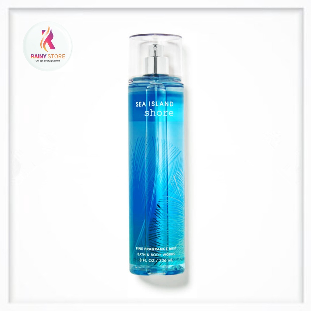 Xịt thơm toàn thân Bath & Body Works Sea Island Shore 236ml