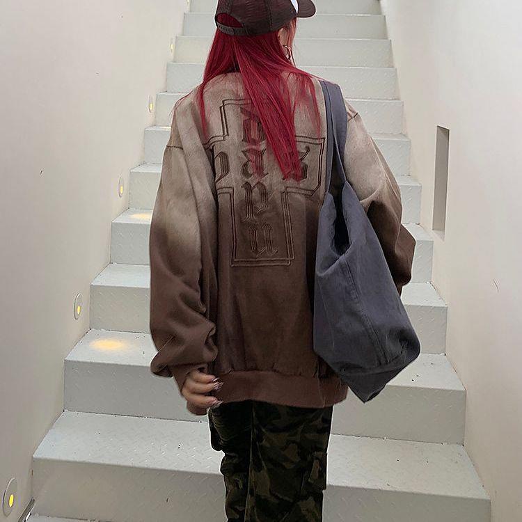 Áo Khoác Bóng Chày Phong Cách Retro Mỹ Thời Trang Xuân Thu Hàng Mới 2022