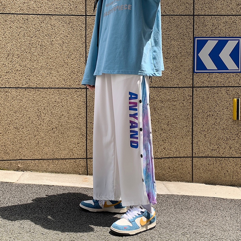 Quần dài ống rộng phong cách năng động trẻ trung dành cho nam