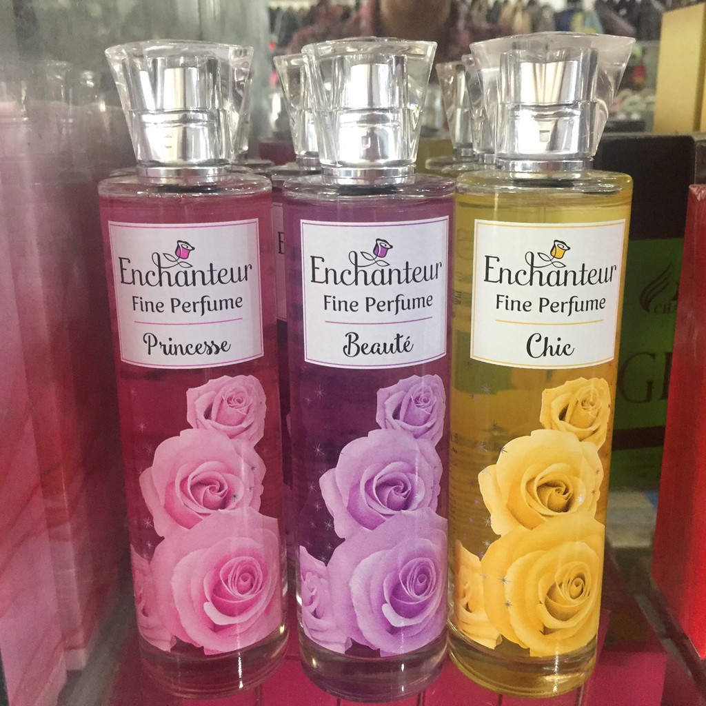 MẪU MỚI CHAI SÀNH Nước hoa xịt toàn thân Enchanteur 100ml GIÁ BAO BÌ 98K