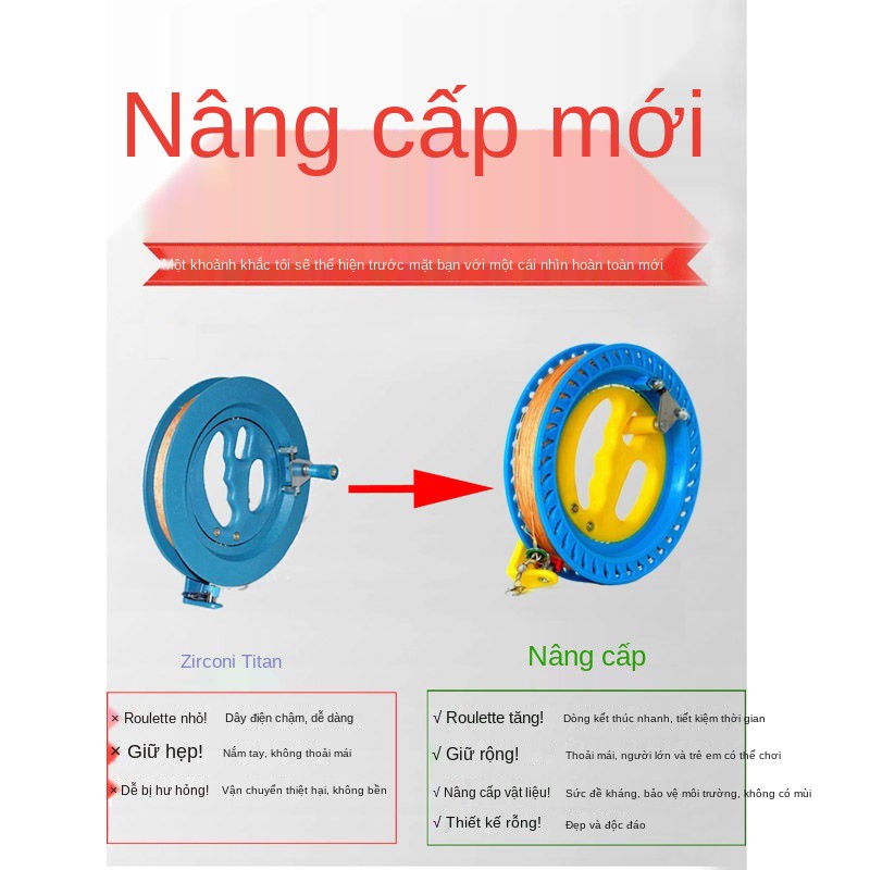 ◇[Eagle kite + line wheel] diều trẻ em dành cho người lớn bánh xe đồ chơi ngoài trời bán buôn bay