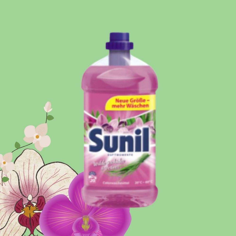 Nước giặt quần áo Sunil Rei hương hoa 1.32L nội địa Đức
