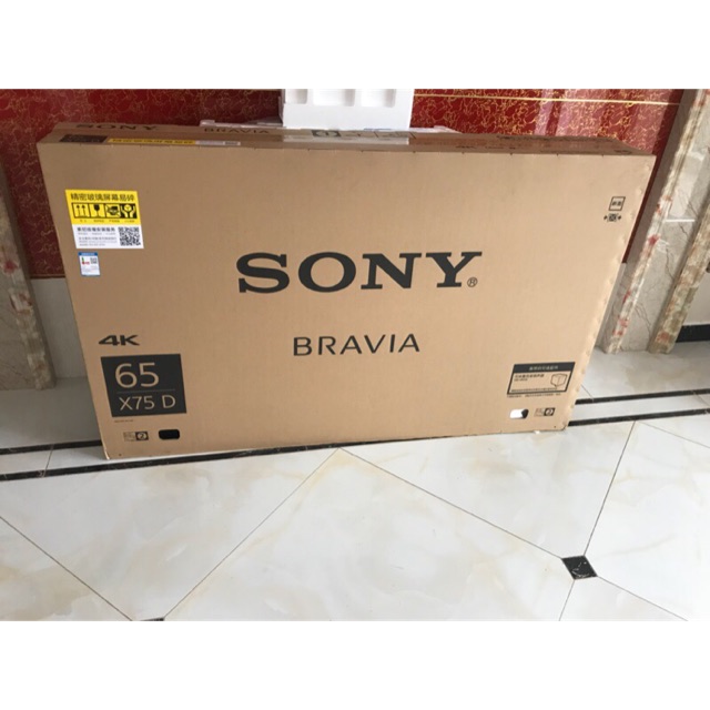 Tivi sony 4k 65 inch hãng xách tay