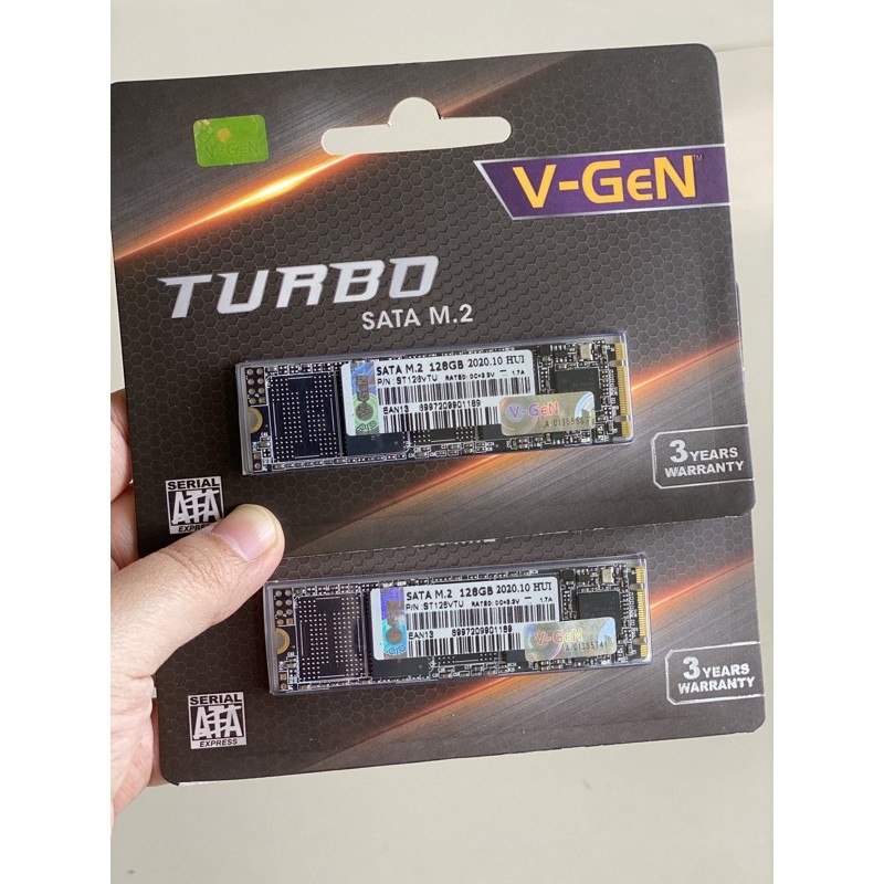 Thẻ Nhớ Ssd 128gb M.2 / M2 Sata 2280vgen Turbo 120gb / 128gb Vgen