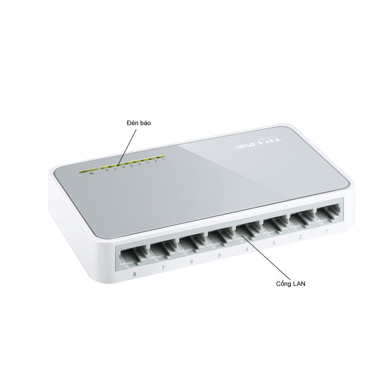 Bộ Chia Tín Hiệu Để Bàn 8 Cổng 10/100Mbps - TP-Link TL-SF1008D