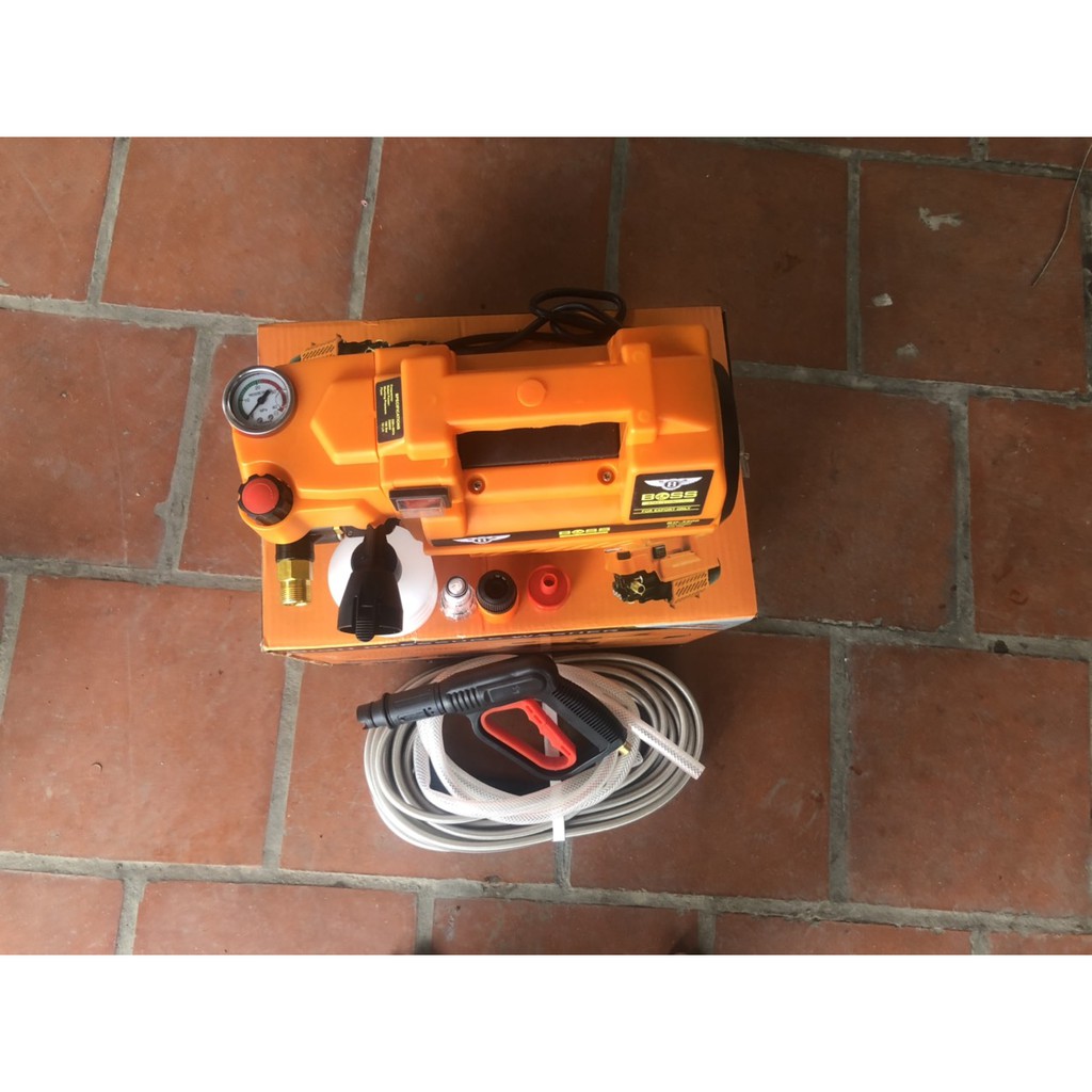 Máy xịt rửa ô tô xe máy Boss B11 3500W