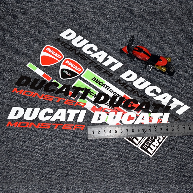 Nhãn dán phản quang chống nước bình xăng cho DUCATI MONSTER795 796