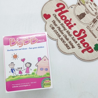 Cốm BigBB plus hộp 16 gói mũi họng khỏe, trẻ lớn nhanh