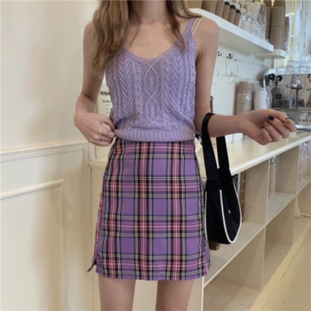 [ Mã FADIRECT5K giảm 5K đơn bất kỳ] Chân váy kẻ | BigBuy360 - bigbuy360.vn