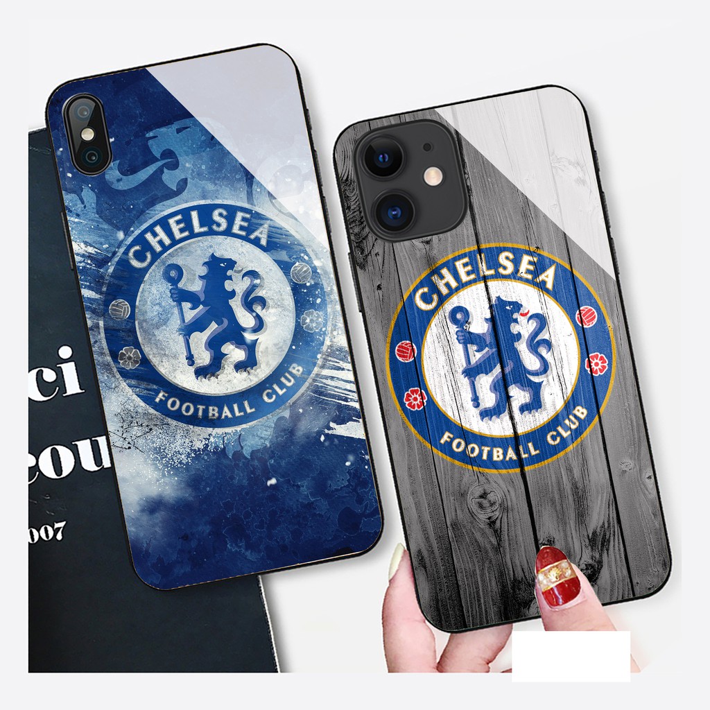 Ốp Lưng Iphone Kính Cường Lực Hình Chelsea Ip6/6s/6plus/6s/7/8/7plus/8plus/x/xs/xsmax/11/11pro/11promax/ip12/ip12promax