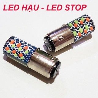 ĐÈN HẬU LED CHUẨN F1 CHO XE MÁY NHIỀU MÀU