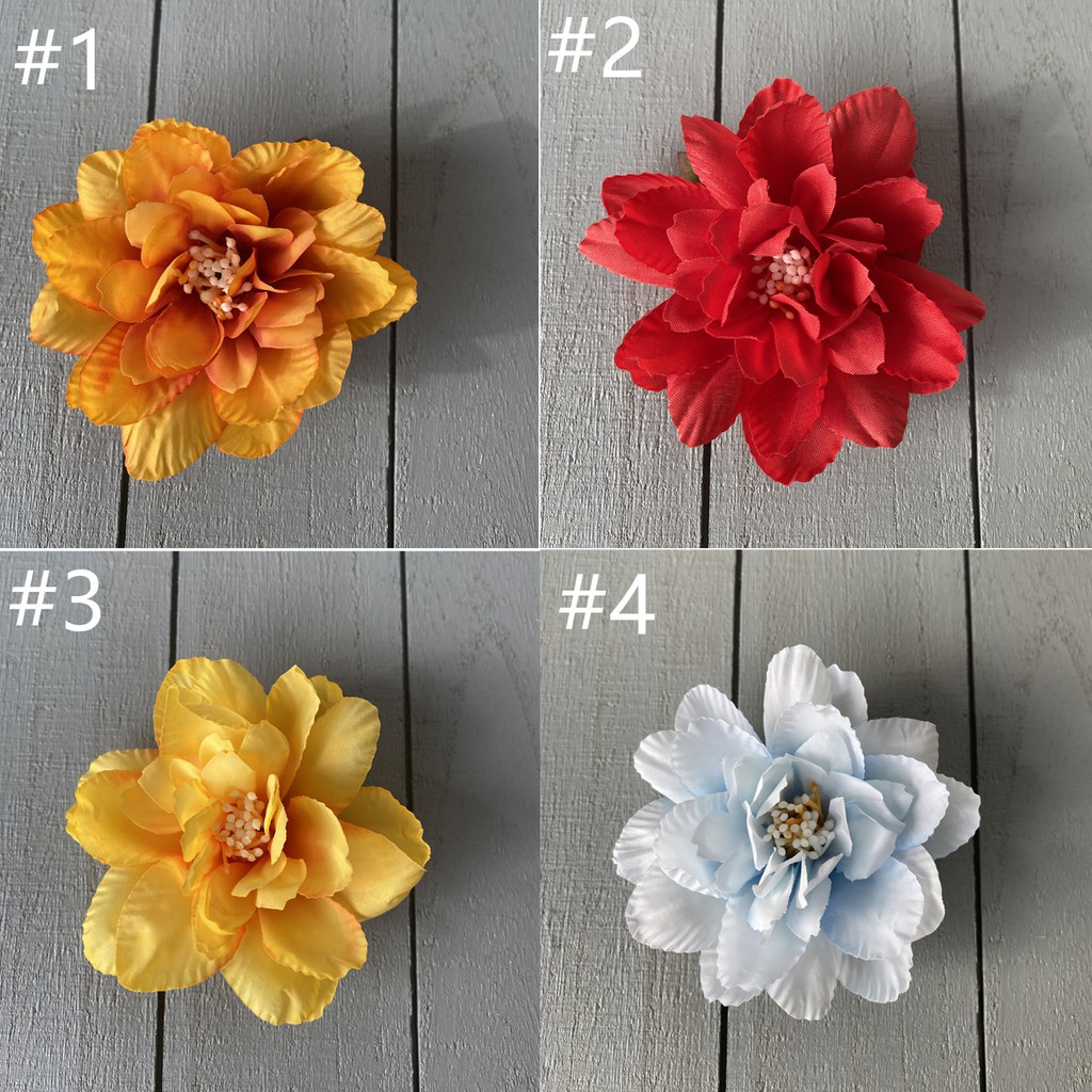 Hoa Giả Trang Trí 5cm Xinh Xắn Sống Động