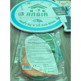 DÂY OXY 2 NHÁNH NASAL OXYGEN CANNULA AP,S,M,L (người lớn và trẻ em)