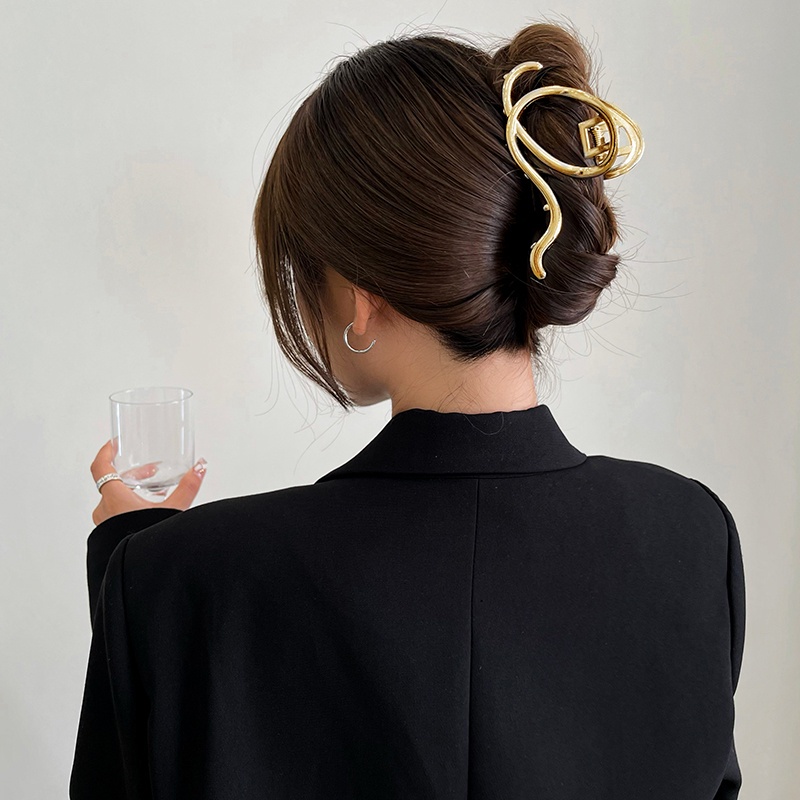 Kẹp Tóc Cá Mập Lớn Bằng Acrylic Hàn Quốc