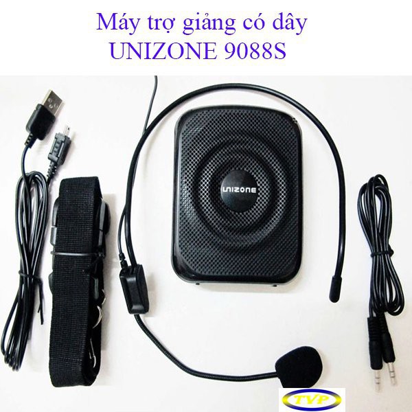 Máy trợ giảng Unizone UZ-9088S có dây- HÀNG CHÍNH HÃNG- BH 12 THÁNG