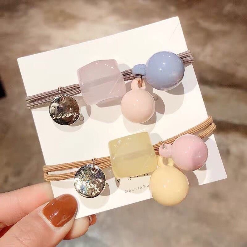 Dây Buộc Tóc Hàn Quốc Cực Xinh Kiểu Dáng Tiểu Thư (Dây Cột Tóc Đẹp)