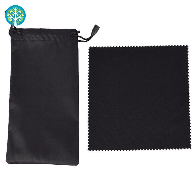 1 Bộ Túi Vải Mềm Đựng Mắt Kính Chuyên Dụng