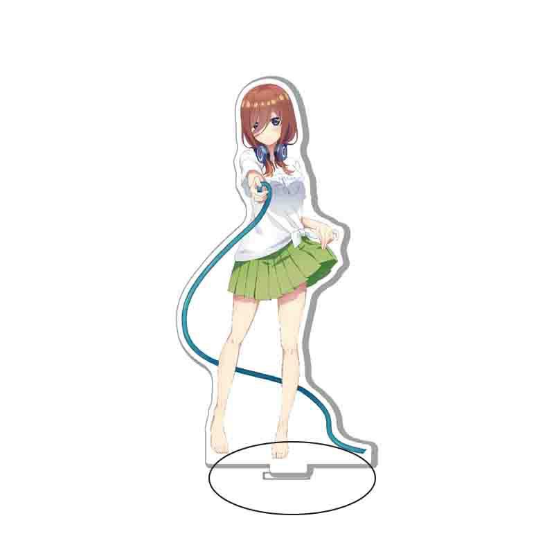 (DỌN NHÀ) Standee Nhà có năm nàng dâu tượng acrylic anime mica chibi trang trí trưng bày mô hình