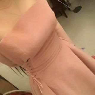[ORDER TAOBAO ] Váy bánh bèo đan dây thắt eo