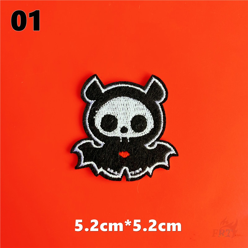 ☸ Sticker Ủi Thêu Hoạt Hình Dễ Thương ☸ 1 Cái Tự May Thêu Trên Sắt Trên Huy Hiệu Miếng Vá