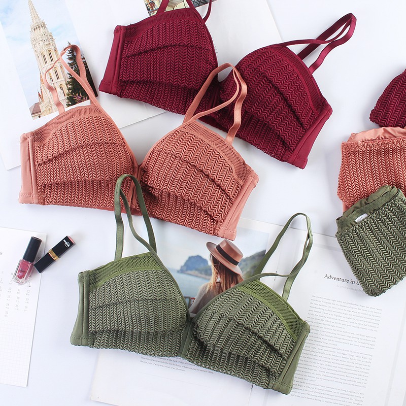 Set Bộ Đồ Lót Nữ Không Gọng Tulip Dễ Thương SB-018 | BigBuy360 - bigbuy360.vn