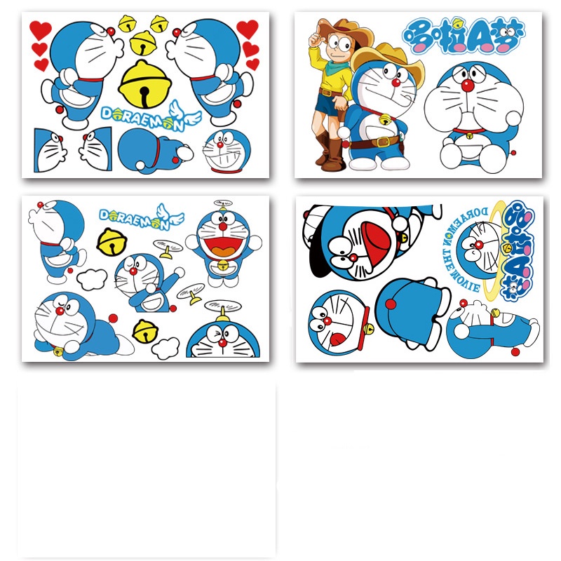 Sticker Dán Trang Trí Xe Hơi Hình Doraemon Đáng Yêu Tự Dính365