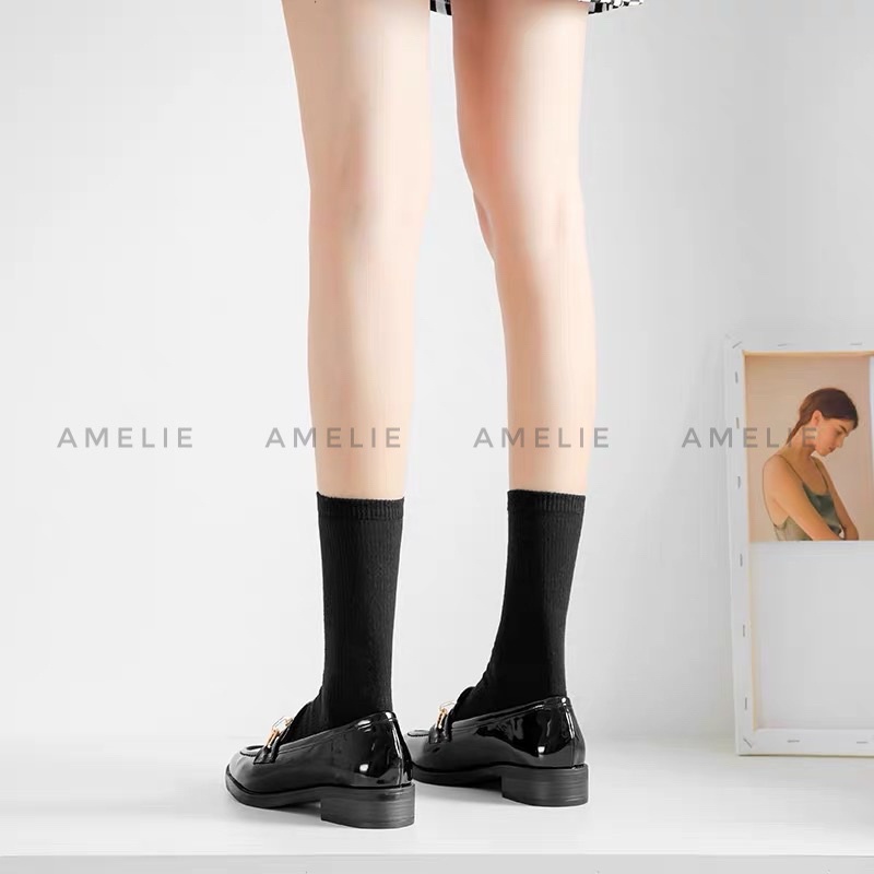 Loafer bóng mũi nhọn xuất dư ZR