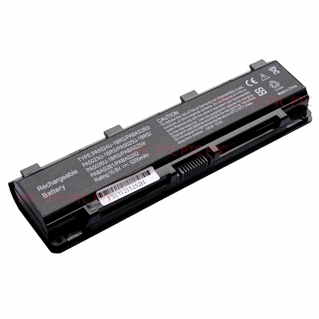 Pin Laptop Toshiba C850 - PA5024U PABAS260 PA5023U-1BRS PA5025U-1BRS - HÀNG NHẬP KHẨU