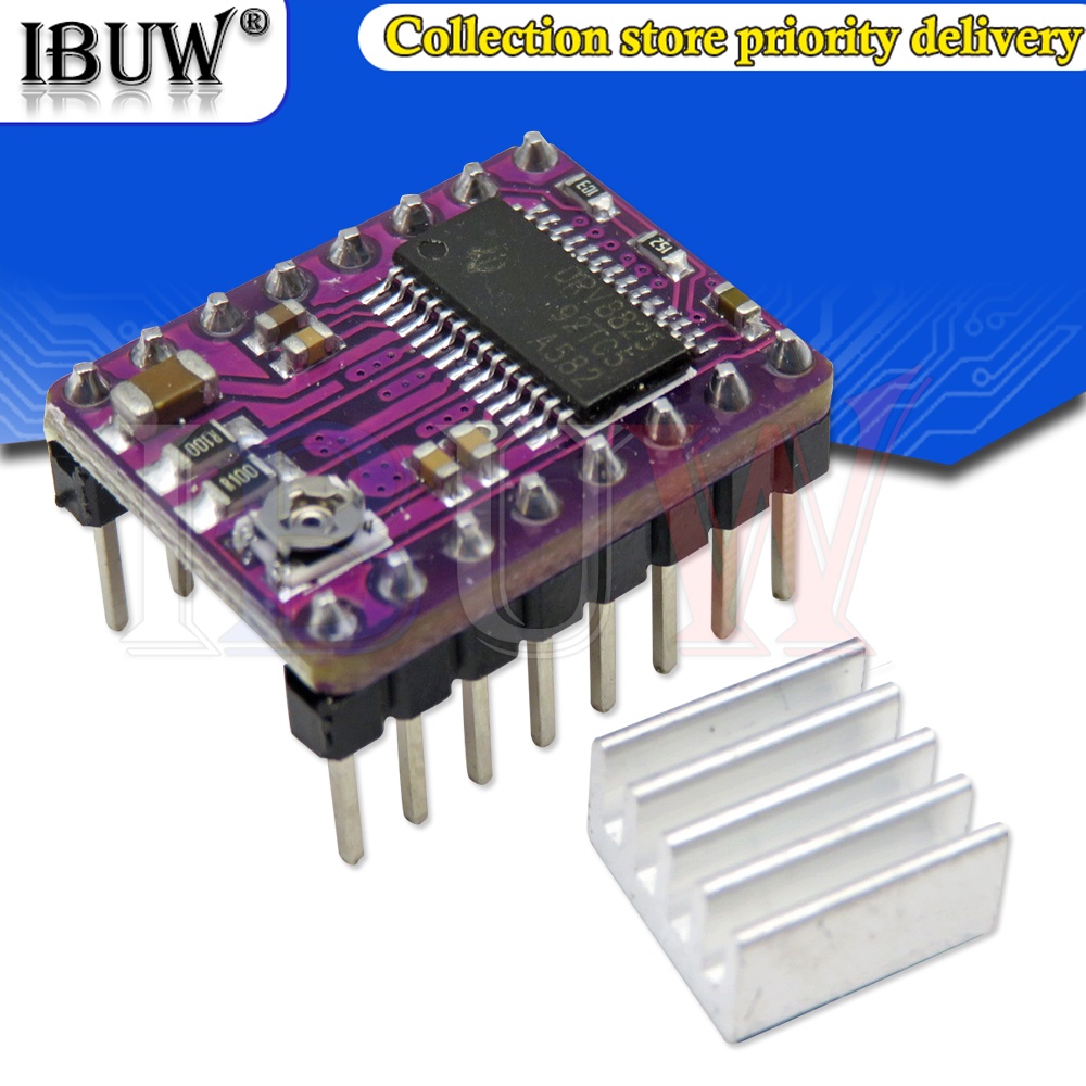 1 Mô Đun Động Cơ Bước Drv8825 Cho Máy In 3D A4988 Driver Sang Ramps 1.4 1.5 1.6