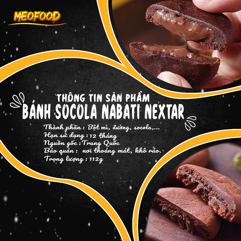 Bánh Chocolate Nabati Nextar siêu ngon - hộp 112g