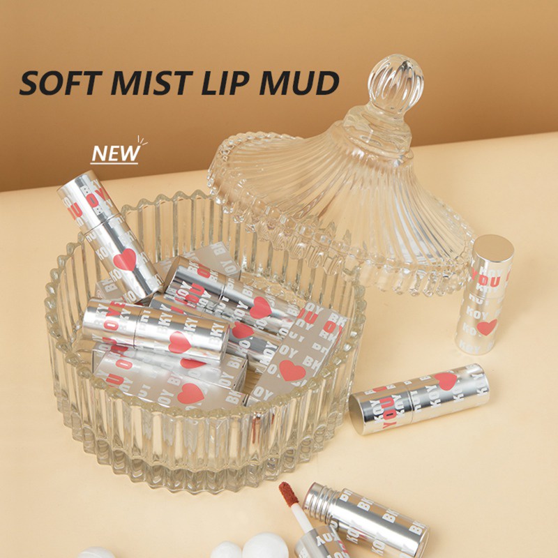 Son Lì 8 Màu Tùy Chọn Lâu Trôi Chống Dính Không Thấm Nước