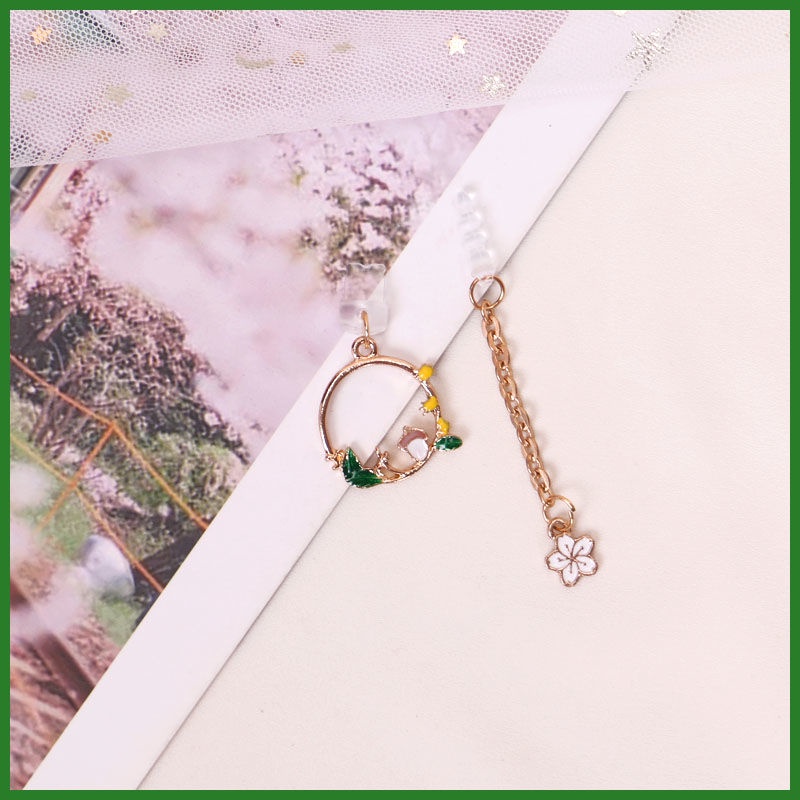 Nút Bịt Ổ Cắm Điện Thoại Chống Bụi Hình Thỏ Dễ Thương Cho Điện Thoại Di Động